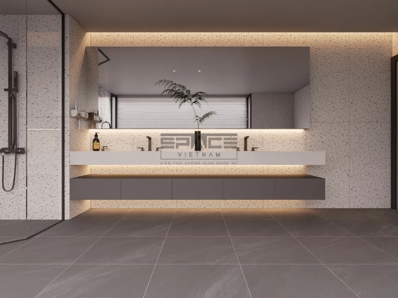 Mẫu gạch lát nền nhà tắm đẹp 19