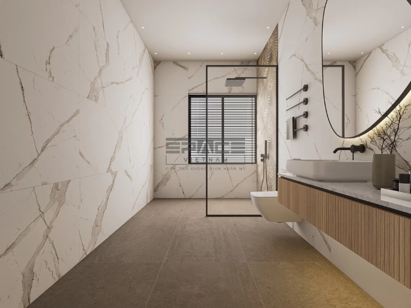 Mẫu gạch lát nền nhà tắm nhám 07