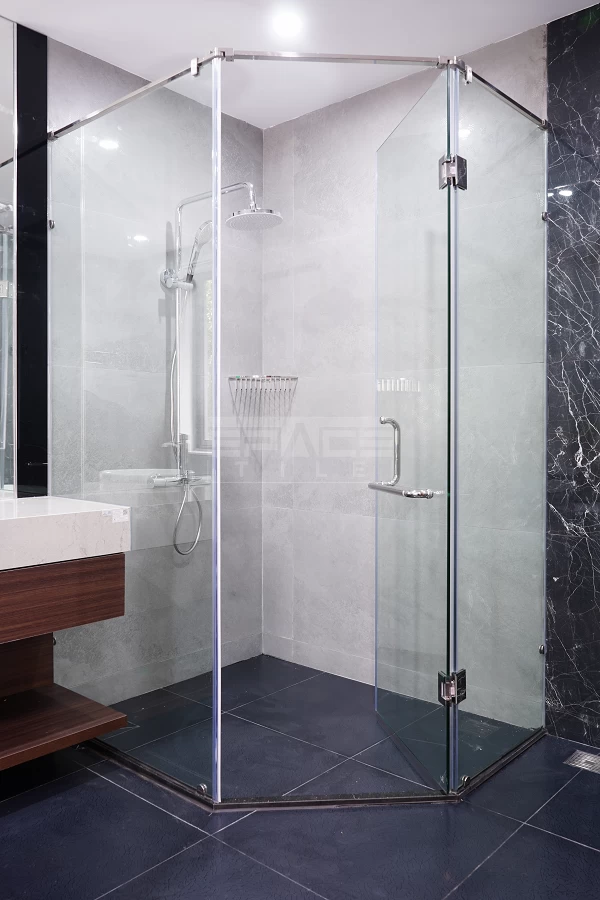 Mẫu gạch nhà tắm chung cư cao cấp GAMUDA – HOÀNG MAI 2