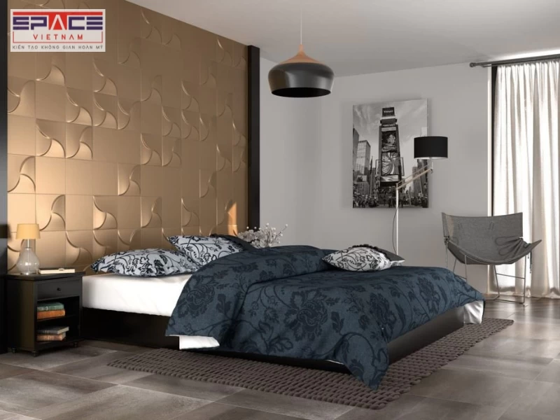 Mẫu gạch phòng ngủ phong cách Bắc Âu 4