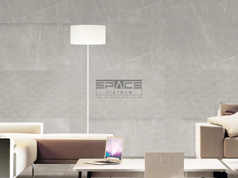 Mẫu gạch ốp chân tường phòng khách 04