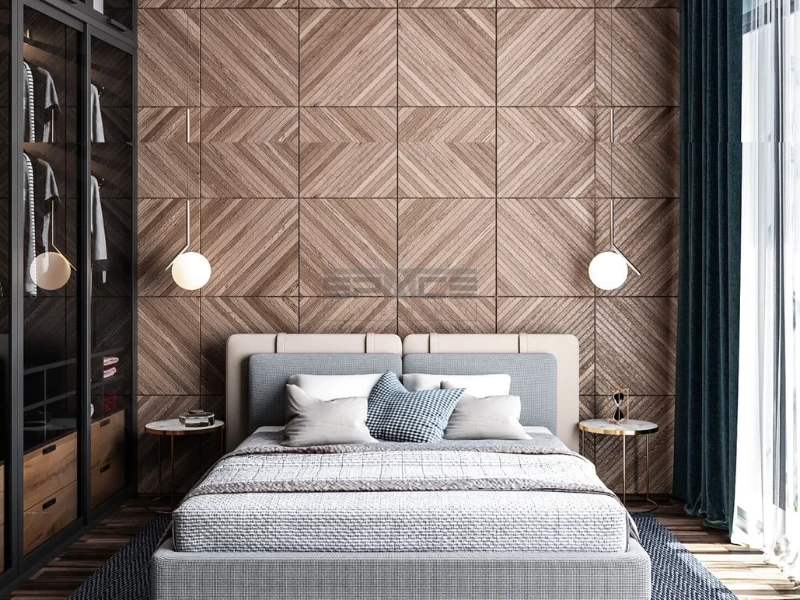mẫu gạch ốp tường phòng ngủ nhỏ 3