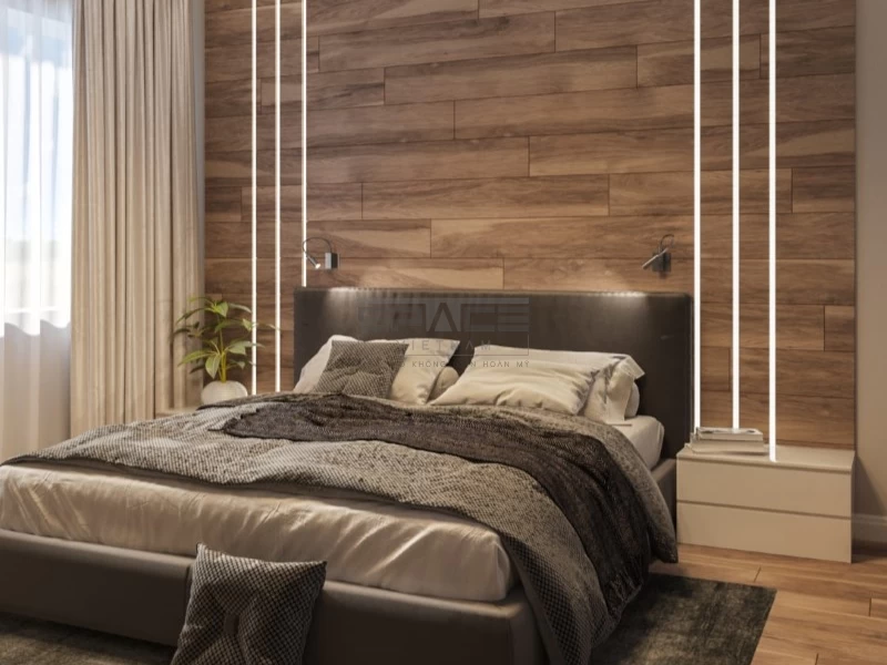 mẫu gạch ốp tường phòng ngủ nhỏ 4