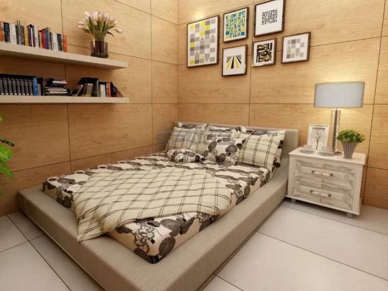 mẫu gạch ốp tường phòng ngủ nhỏ 5