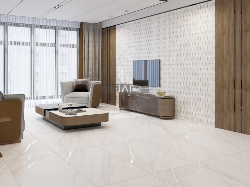 Mẫu gạch trang trí phòng khách 09