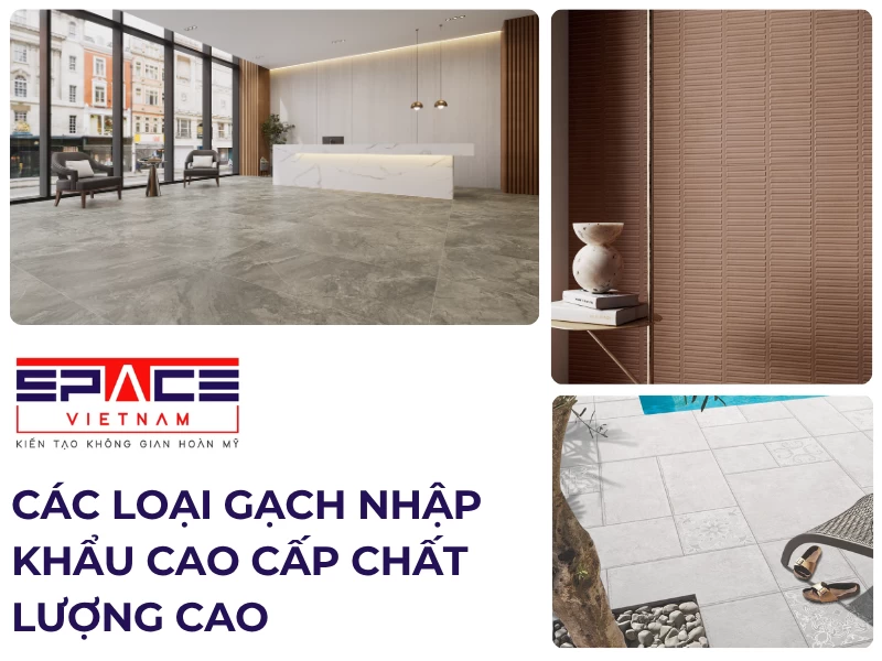 Gạch nhập khẩu phổ biến