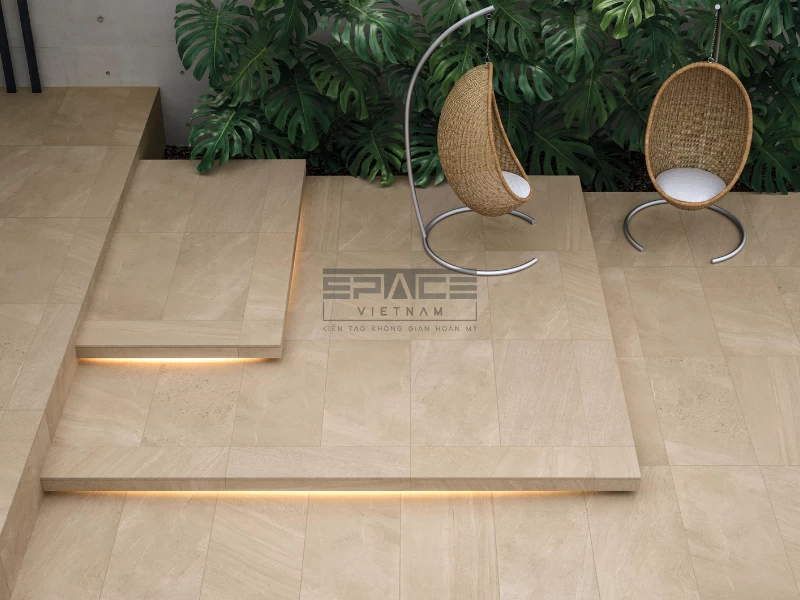 gạch giả đá ốp tường phòng khách 12 