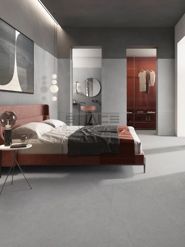Mẫu gạch giả gỗ ốp tường phòng ngủ 4