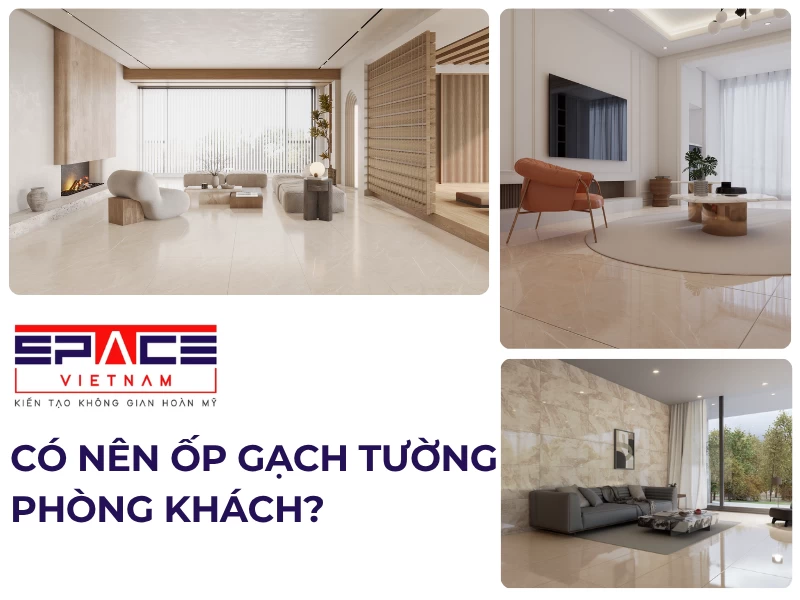 Gạch tường phòng khách 1