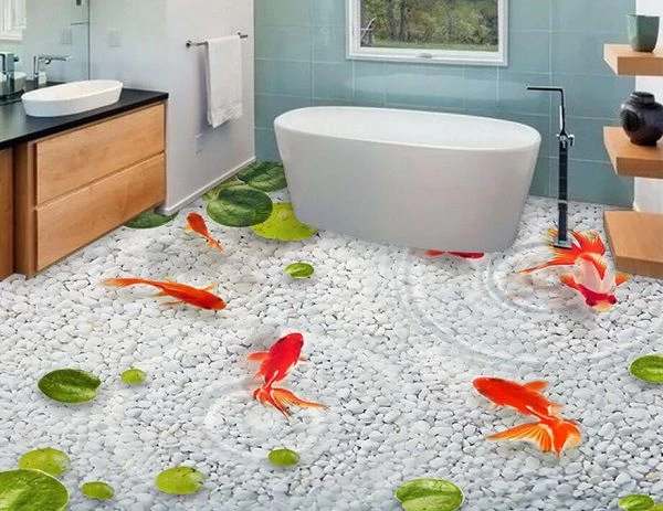 Mẫu gạch lát nền phòng tắm 3d 12