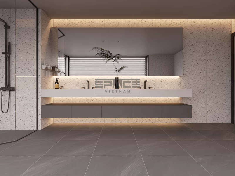 Gạch lát nhà tắm khổ lớn