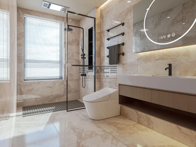Gạch lát nhà tắm khổ lớn