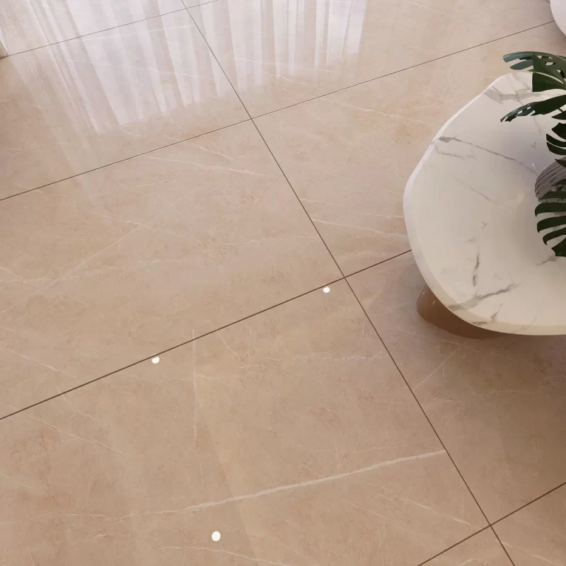 Mẫu gạch vân đá Marble lát phòng ngủ sang trọng