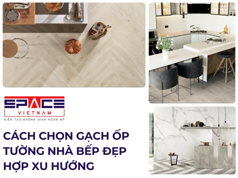 gạch ốp tường nhà bếp