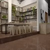 glazed porcelain tiles marble look tiles floors and walls pulpis choco grande