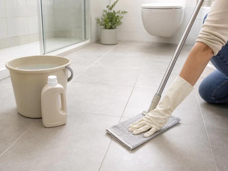 Làm sạch bằng nước ấm