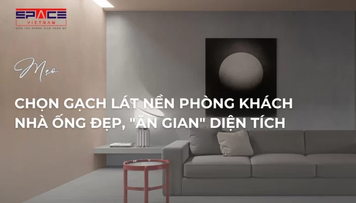 Gạch lát nền phòng khách