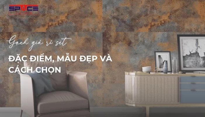 mẫu gạch giả rỉ sét