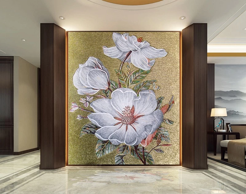 Tranh Mosaic tại sảnh
