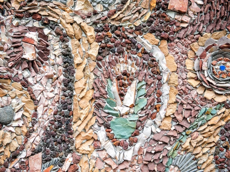 Tranh Mosaic đá tự nhiên