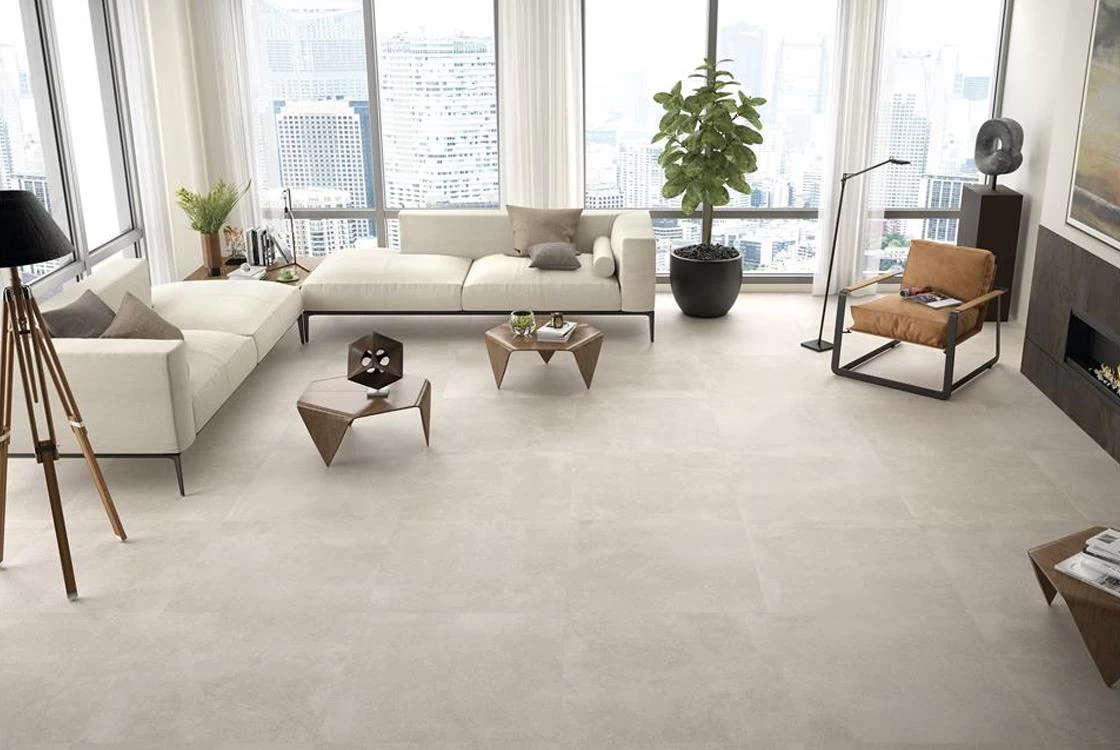 Giải Pháp Kiến Trúc: Lát Nền Liền Mạch Ron Với Tường Ốp 40x80