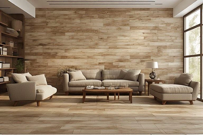 Gạch vân gỗ ốp tường Tây Ban Nha