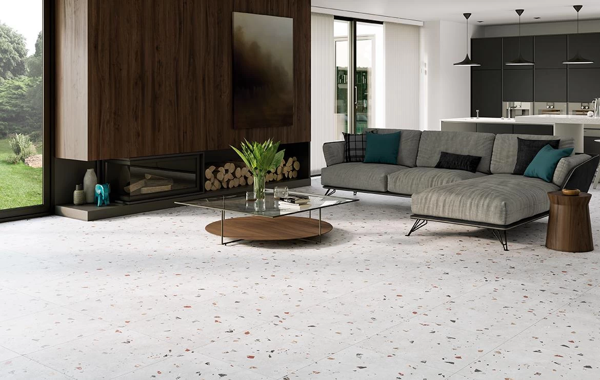 Gạch Terrazzo lát nền 40x80 Độc Đáo Cho Không Gian Sáng Tạo