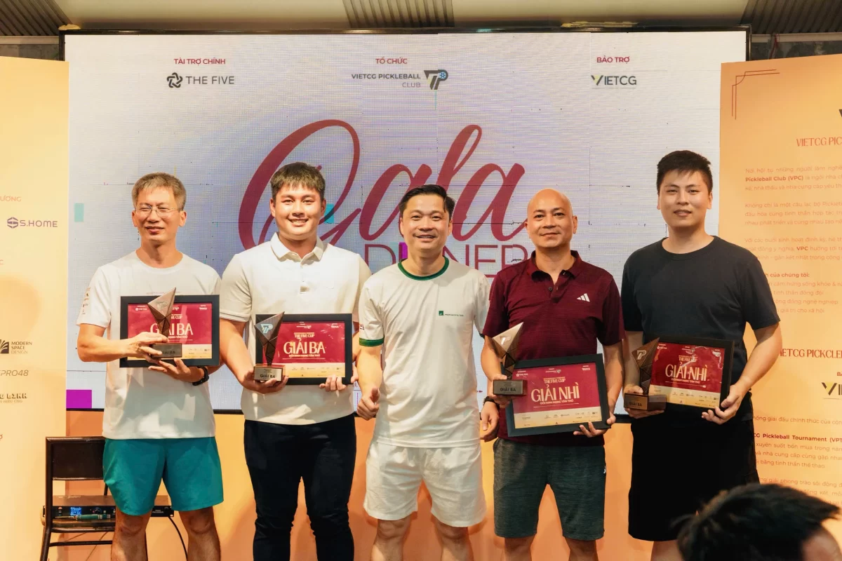 tspace dong hanh cung vietcg pickleball tournament the five cup 2026 3