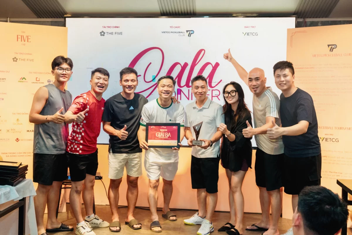 tspace dong hanh cung vietcg pickleball tournament the five cup 2026 6