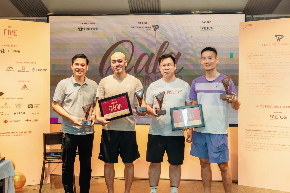 tspace dong hanh cung vietcg pickleball tournament the five cup 2026 7